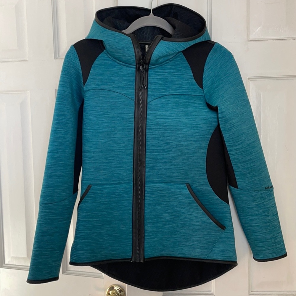 NWT - Lukka Lux Active Sweatshirt  - Pulsa Neoprene Hood Zip Up